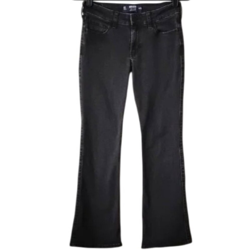 Hollister Low Rise Boot Cut Classic Stretch Jeans 4S 27S Black